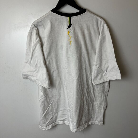 Vintage Y2K Sean John T Shirt White XL Embroidered Graphic Tee 100% Cotton Solid - Picture 3 of 14